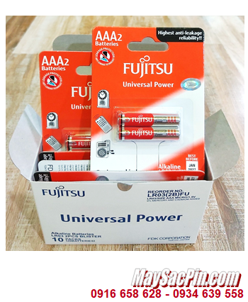 COMBO 1HỘP 20viên(10vỉ) Pin AA 1.5v Alkaline Fujitsu LR6-FU-W (Indoneisa) _Giá 169.000đ/HỘP 
